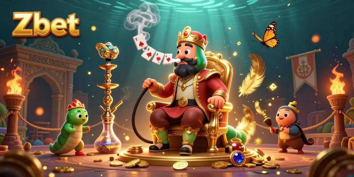 Zbet delivers exhilarating gambling experiences with vivid 3D impressions in a dynamic casino scene.